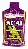 100% Prue Acai Fruit Pulp Thunder Packs - By Amazon Thunder - 5 Day Supply - Great Trial Starter Package! Healthy Stocking Stuffers!