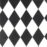 Diamond Black white 25151 295 by Duralee Fabrics