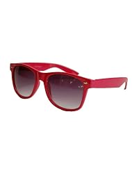 Classic Wayfarer Blues Brothers 09 Style Sunglasses - Red w  Case by Gravity Shades