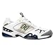 New Balance Men's CT1003 Tennis Shoe,White/Navy,9 EE