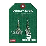 Michigan State University Wishing Earrings