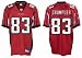 Alge Crumpler Atlanta Falcons #83 Authentic Reebok NFL Football Jersey (Scarlet)