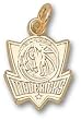 Dallas Mavericks Logo 3/8" Charm/Pendant -14K/10K, Stainless Steel or Gold Plated