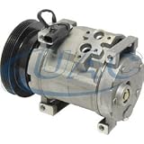 Universal Air Conditioning CO28001SC New A/C Compressor with Clutch