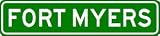 FORT MYERS City Limit Sign - High Quality Aluminum