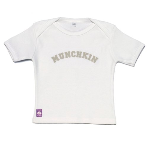 Childrens Toyshop   : Dribble Factory : Munchkin White T-shirt 12 months