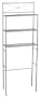 Zenith Bathstyles Spacesaver Bathroom Storage, Pearl Nickel