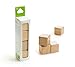 4 Piece Tegu Magnetic Wooden Block Cube Set, Natural