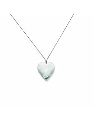 Genuine .925 Sterling Silver 20mm With Amore Heart Locket 18 3.4 Grams. 100% Satisfaction Guaranteed.