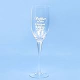 Fun Express - Father of The Groom Champagne Flute, 8 oz.