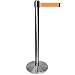 Qway-Plus Satin Chrome Post Orange beltSatin Chrome Orange Each