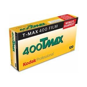 Kodak 856 8214 Professional 400 Tmax Black and White Negative Film 120 (ISO 400) 5 Roll Pack