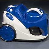 Emer Botticelli Cyclonic Bagless Canister Vacuum with HEPA, 1200 W