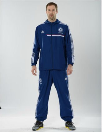 2013-14 Chelsea Adidas Presentation Jacket (Blue)
