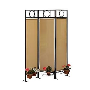 Deck Privacy Screen - Ebony Frame - Improvements