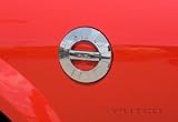 2005-2007 Ford Mustang chrome trim fuel door overlay