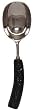 Decorative Ice Scoop with Ebony Resin Handle