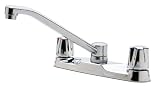 Price Pfister H35-10WV Bedford Double Handle Kitchen Faucet, Chrome