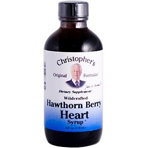 Click here to buy Dr. CHRISTOPHER'S, Nourish Hawthorn Berry Heart Syrup - 4 oz by Dr. Christophers Formulas.