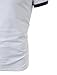 OLLIN1 PREMIUM Mens Classic Short Sleeve Crew Neck Cotton Ringer T Shirt