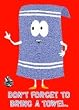 South Park Don't Forget Towel Magnet SM1105