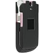 PCMICROSTORE Brand Sanyo Katana II 2 Rubberize Black Snap-On Crystal Case with Removable Belt Clip (NOT Compatible with 1st Generation Katana SCP-6600)