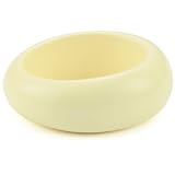Kenneth Jay Lane Ivory Resin Bangle