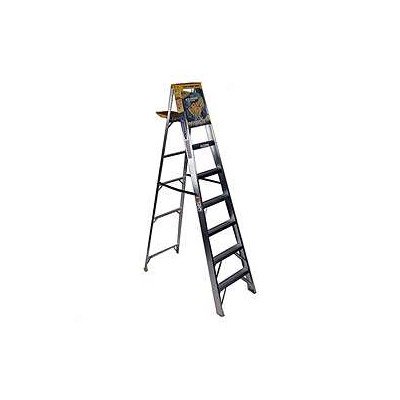 Werner 368 250-Pound Duty Rating Aluminum Stepladder, 8-Foot