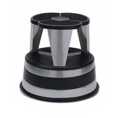 New Cramer Llc Kik Step Stool Grey Vinyl Bumpers Vinyl Tread Steel Slip Resistant Non-Skid Base