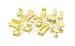 Badger Basket Doll House Furniture Set - 18 Pieces - Yellow