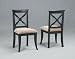 Masterpiece "Antique Black" Game Chairs <BR>(set of 2)