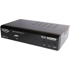 Xoro HRS 8530 Digitaler Satelliten-Receiver (HDTV, DVB-S2, HDMI, PVR-Ready, USB 2.0) schwarz