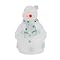 Battery Operated Was Snowman Candle - White (4"x7")