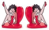 Betty Boop Woodcraft Bookends