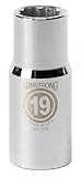 Armstrong 40-338 38mm, 12 Point, 3/4-Inch Drive Metric Deep Socket by Armstrong
