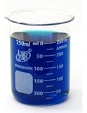 SEOH Beaker Borosilicate Glass Low Form Graduated 250ml Each