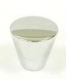Small Knob - Small Solid Brass Knob in Polished Chrome