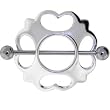 Plentiful Hollow Heart Nipple Shield 7/8 Inches 5mm