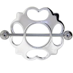 Plentiful Hollow Heart Nipple Shield 7/8 Inches 5mm