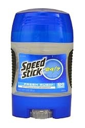 Speed Stick 24/7 Antiperspirant/Deodorant, Gel, Fresh Rush, 3 oz.