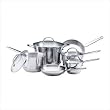 KitchenAid Gourmet Distinctions Stainless Steel 10-Piece Cookware Set