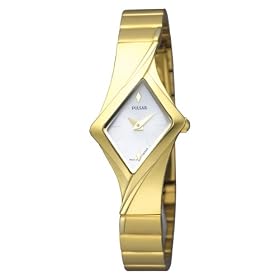 Pulsar - PEGE92X1 - Montre Femme - Quartz Analogique - Bracelet Or Jaune Dor�