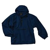 Men's Pack-N-Go Pullover Rain Jacket, Navy
