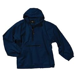 Men's Pack-N-Go Pullover Rain Jacket, Navy