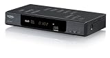 Xoro HRT 5000 DVB-T Receiver Twin Tuner (2x Scart, USB 2.0, PVR-Ready, Time-Shift) schwarz