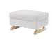 Nurseryworks Perch Stool, Ecru on Light Legs