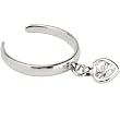 Sterling Silver 925 Cubic Zirconia DANGLING HEART Toe Ring