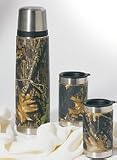 New Weber Camo Leather Goods Breakup Vacuum Bottle Mug Set Stainless Steel Easy-Pour Top Handle Stainless Steel Coffee Bottle