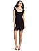 BCBGeneration Women's Low Back Dress, Black, Small