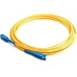 Cables To Go 37128 SC/SC Simplex 9/125 Single-Mode Fiber Patch Cable (1 Meter, Yellow)